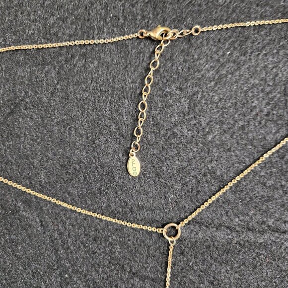 *Sold* BFD  Double Drop Bar Pendant Necklace - Picture 5 of 7